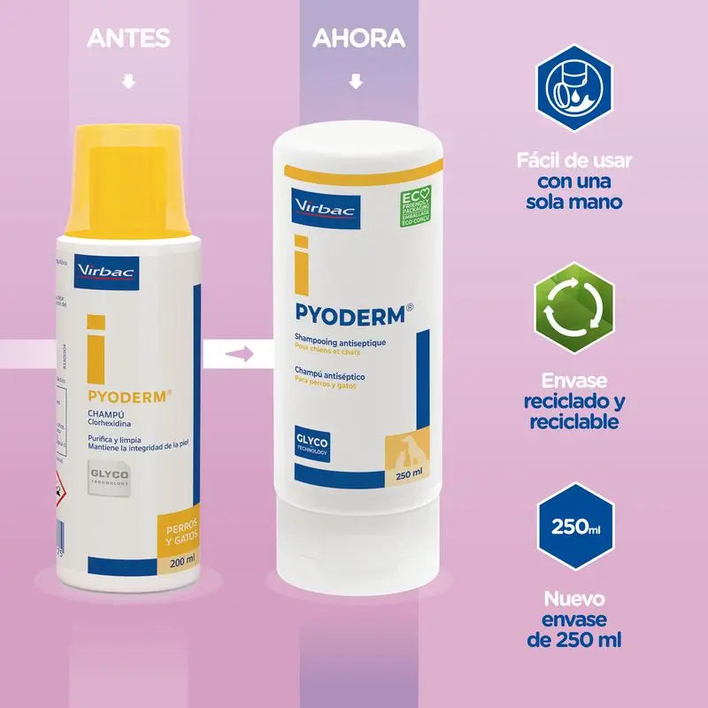 Virbac Pyoderm Shampooing 200 Ml