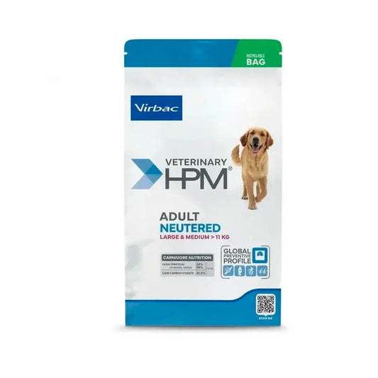 Virbac Veterinary Hpm Adulte Chien Castré Grand & Moyen 16 Kg