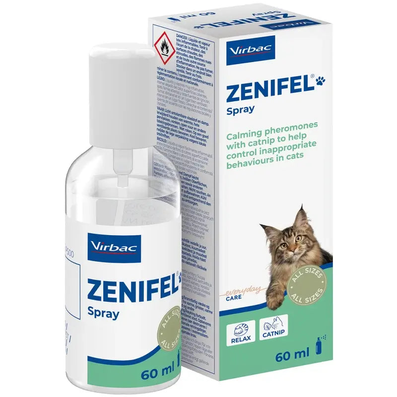 Virbac Zenifel Spray Chats, 60Ml