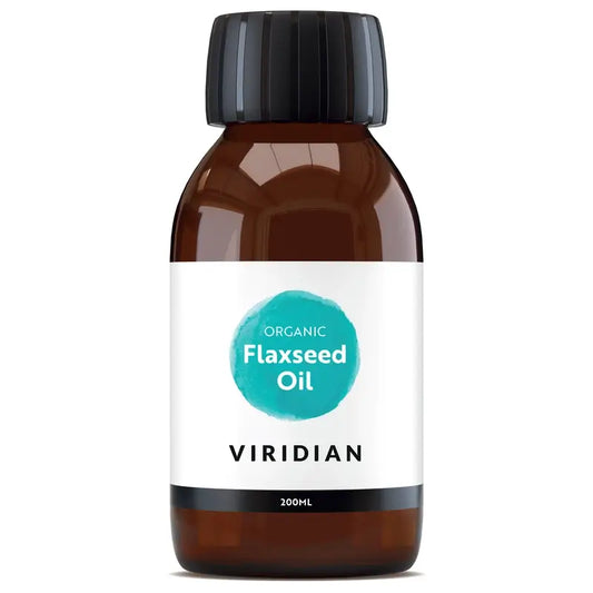 Viridian Huile de lin doré 200Ml. Bio