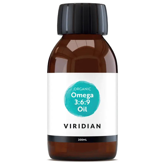 Viridian Omega 3-6-9 Oil 200Ml. Végétalien