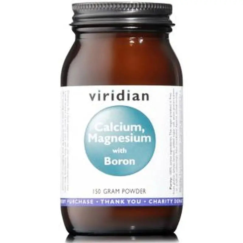 Viridian Calcium Magnesium Boron +Vit. C Powder 150Gr.