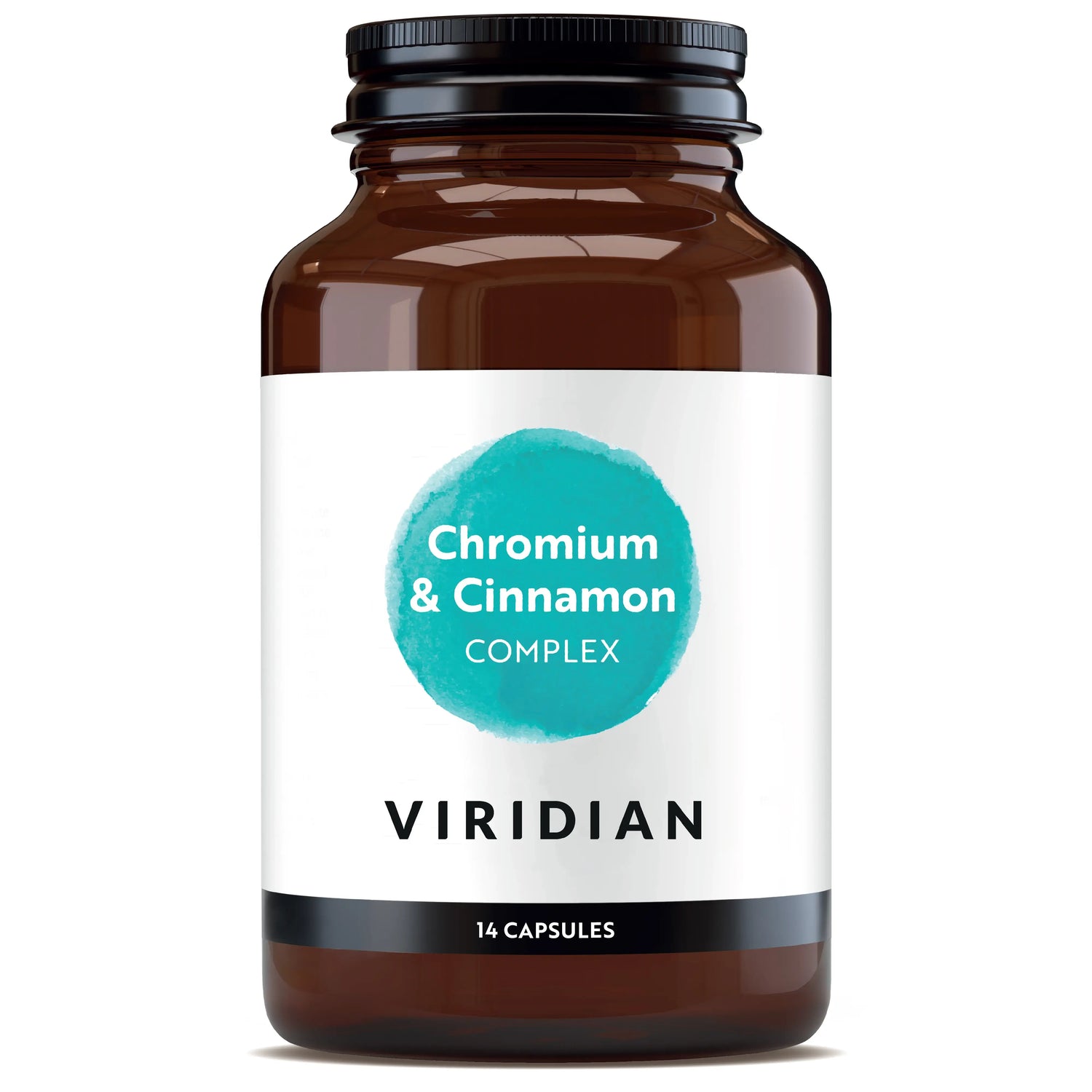 Viridian Chromium & Cinnamon Complex - 14 Veg Caps, 14 Capsules
