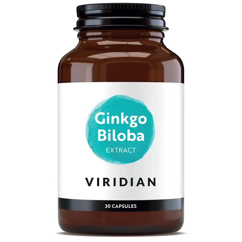 Viridian Ginkgo Biloba Standardised Leaf Ext. 60Cap.