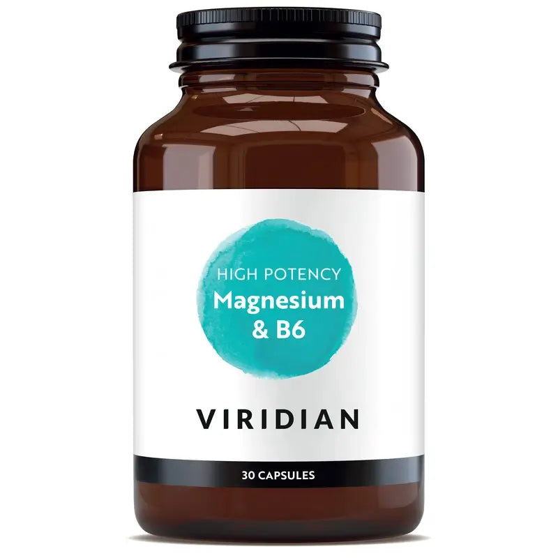 Viridian Magnesium High Potency With B6 30Cap.Veg.
