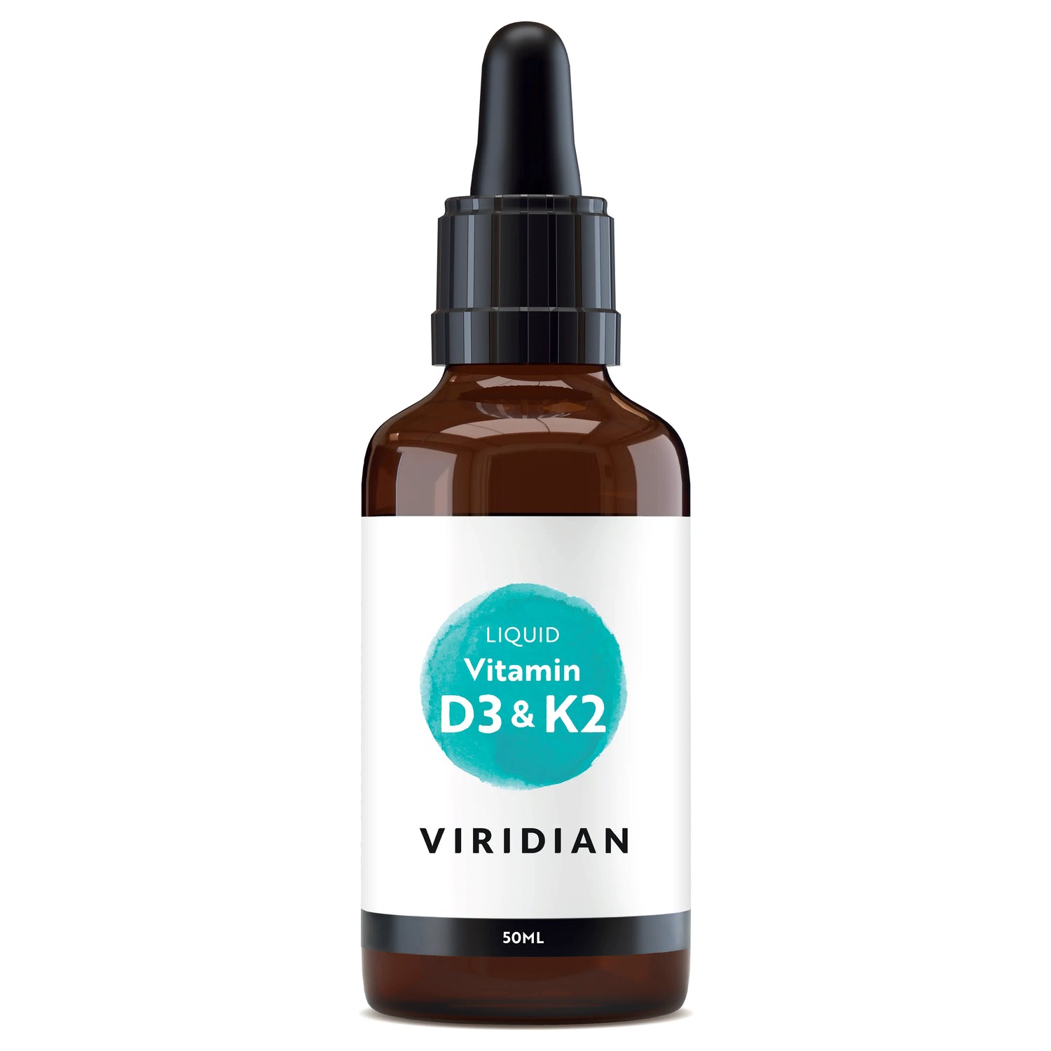 Viridian Vitamin D3 & K2 Liquid - 50Ml, 50 ml