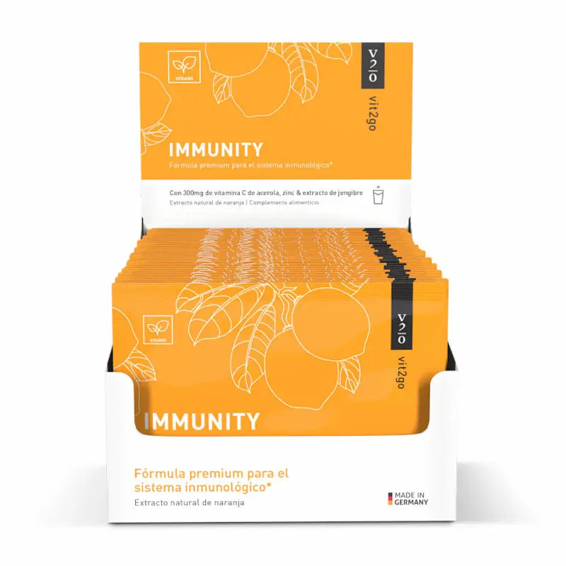 Vit2Go Immunity Natural Supplement For Immune System Strengthening, 30 sachets