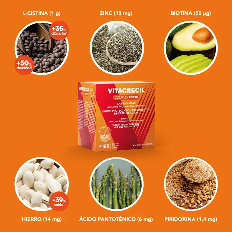 Vitacrecil Complex Forte 180 gélules