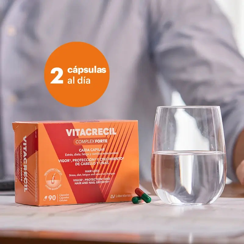 Vitacrecil Complex Forte, Pack 2 x 90 gélules