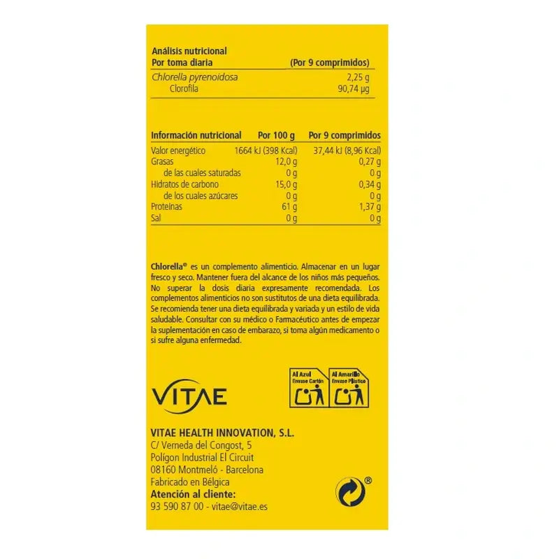 VITAE Chlorella, 300 comprimés
