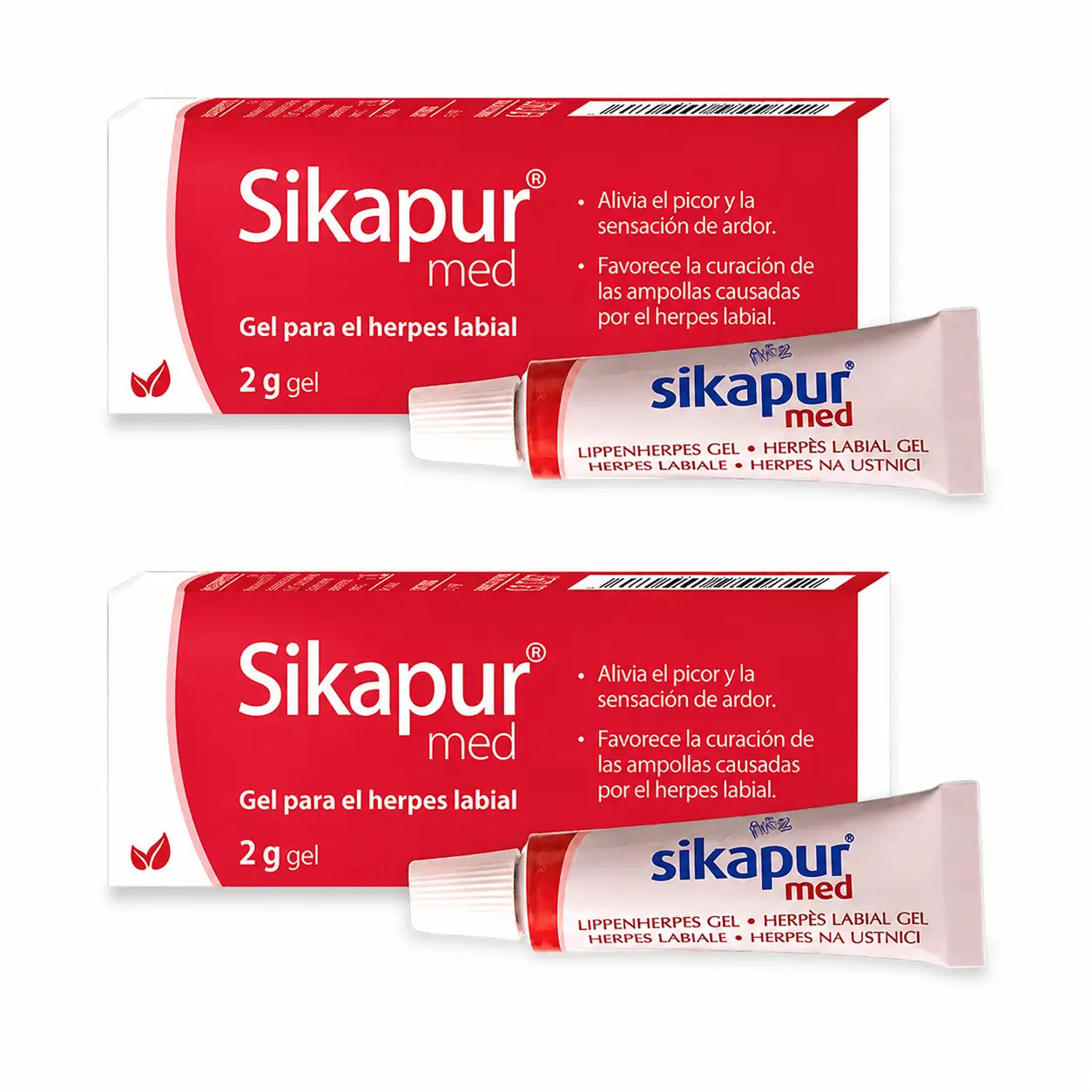 Vitae Health Innovation, S.L. Sikapur Herpes Labialis, 2Gr , pack 2