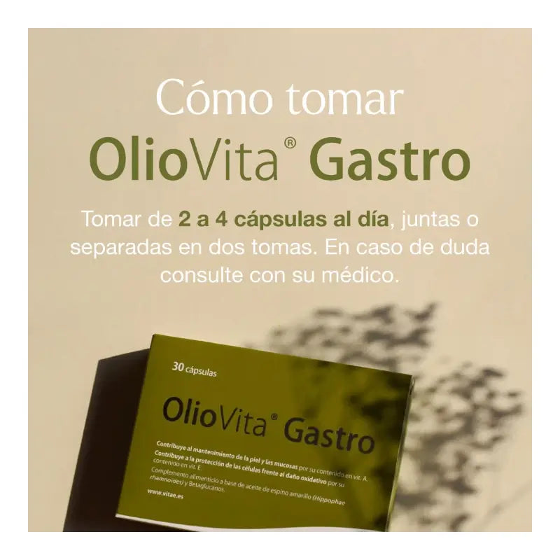 VITAE Oliovita Gastro, 30 gélules