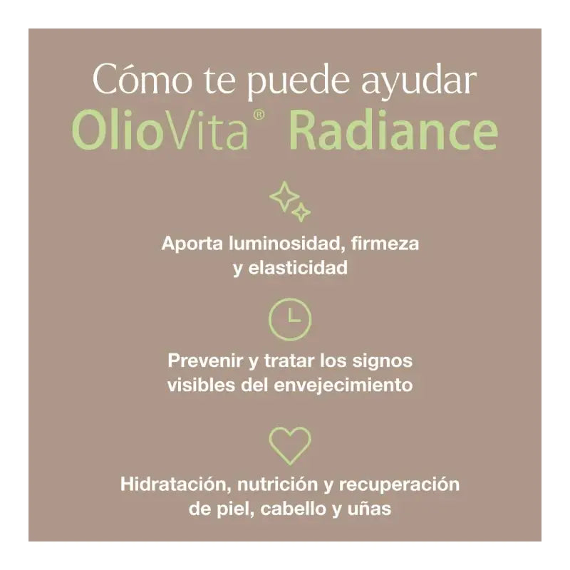 Vitae Oliovita Radiance, 120 gélules