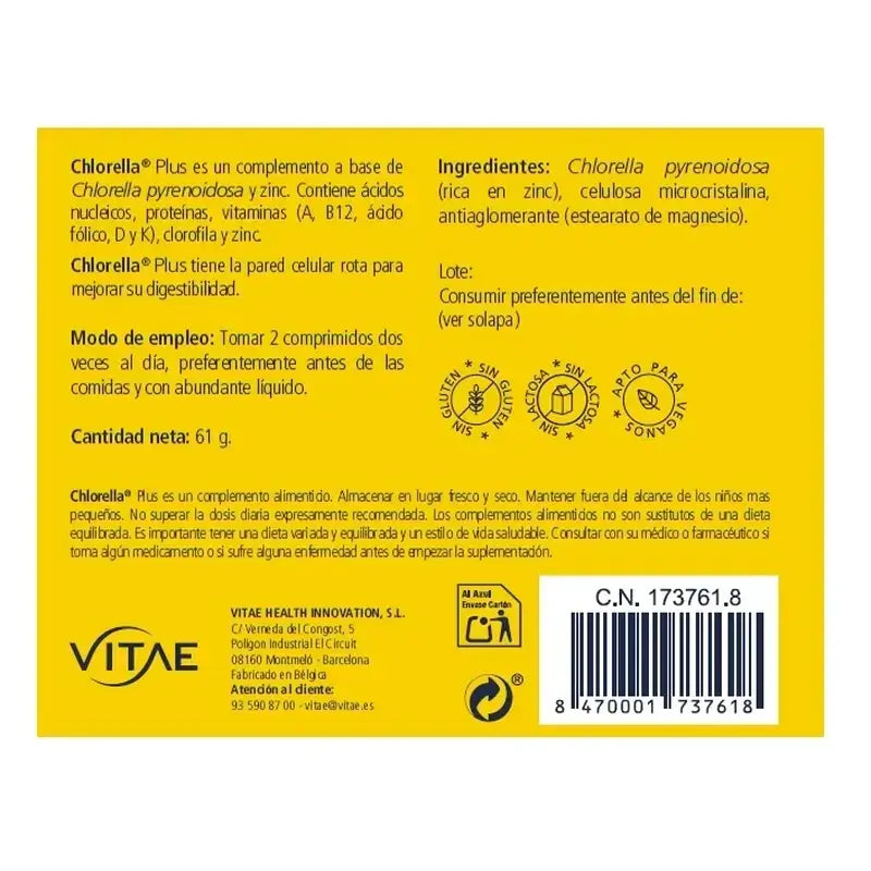 Vitae Detox Pack (Chlorella 60 + Vitarlic Cleanse 90)