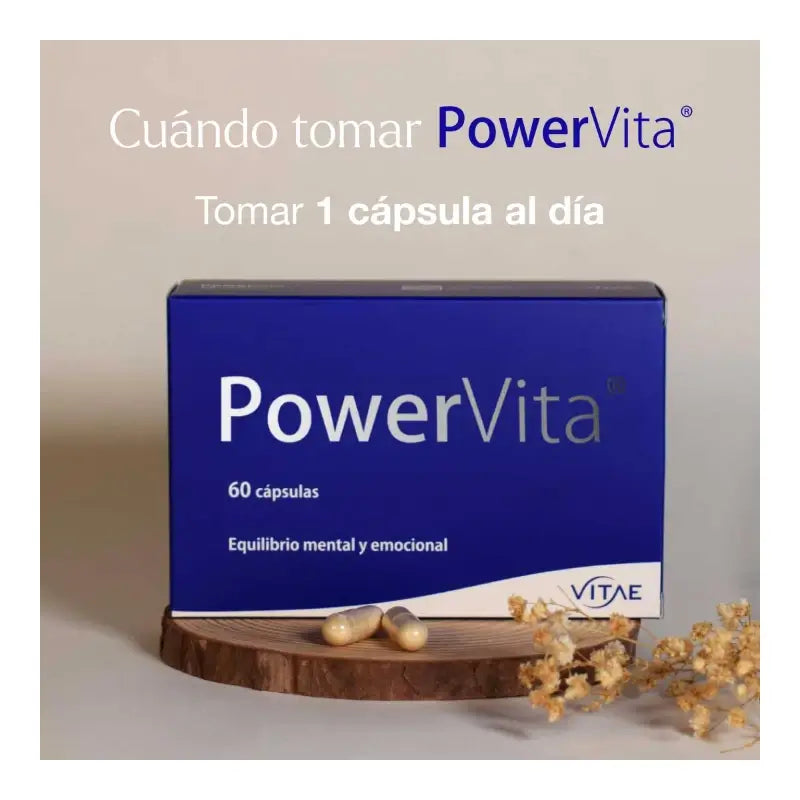 Vitae Powervita, Complément alimentaire à l'Ashwagandha, 60 gélules