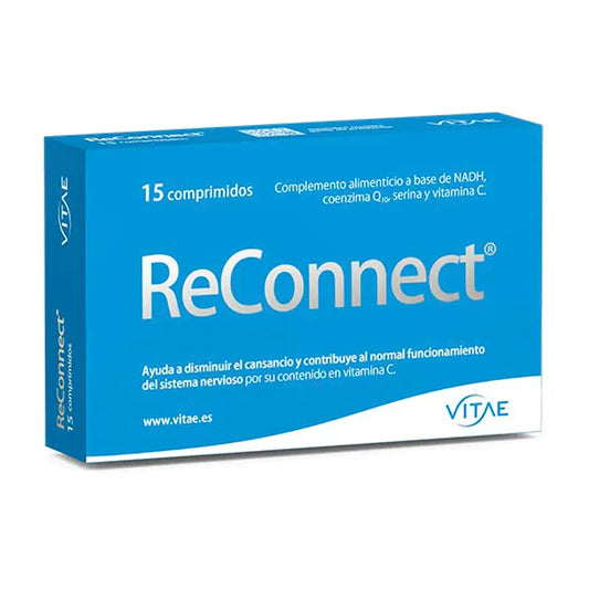 Reconnect 15 tablets – With NADH, CoQ10, serine and vitamin C