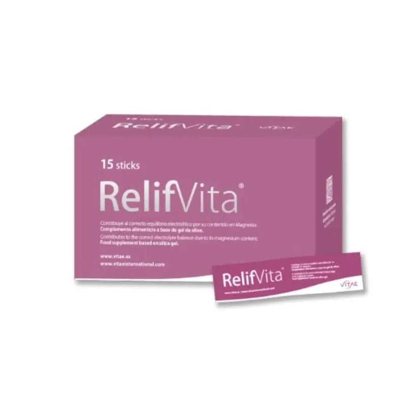RelifVita 15 sachets – With silica and magnesium for immediate relief