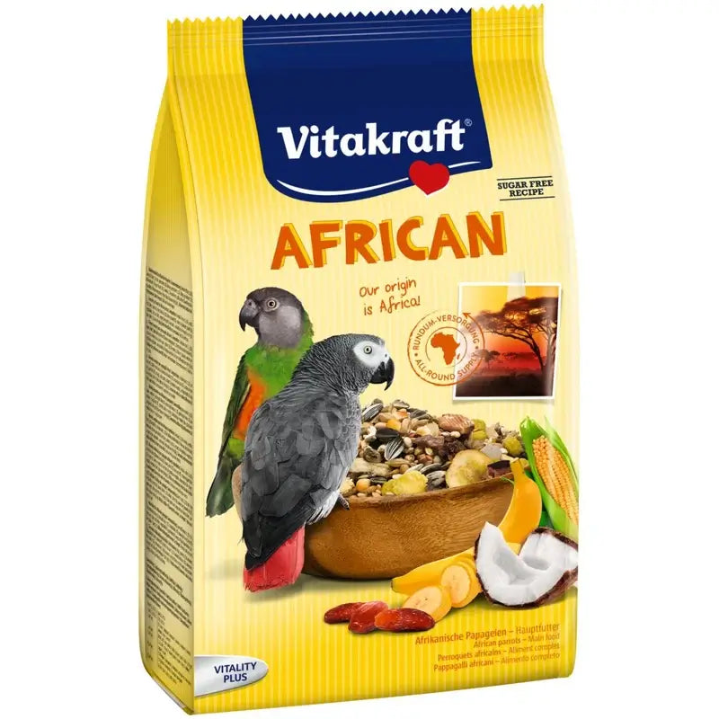 Vitakraft Perroquets gris d'Afrique 750 grammes