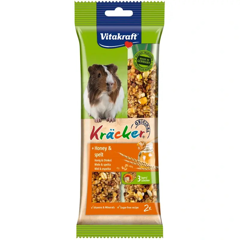 Vitakraft Barres pour cochons d'Inde au miel, 5 x 2 unités