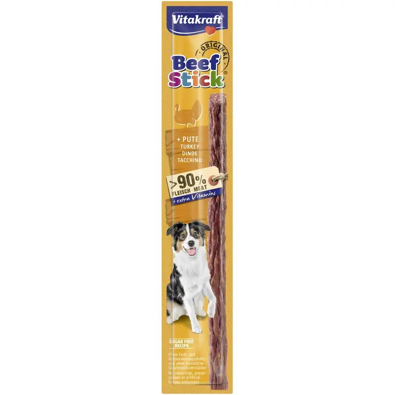 Vitakraft Bâtonnets de bœuf et de dinde 50 x 12 grammes