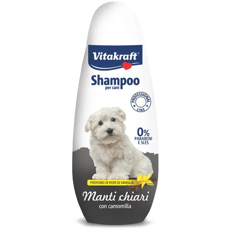 Vitakraft Shampooing pour chiens à poil clair 250 ml