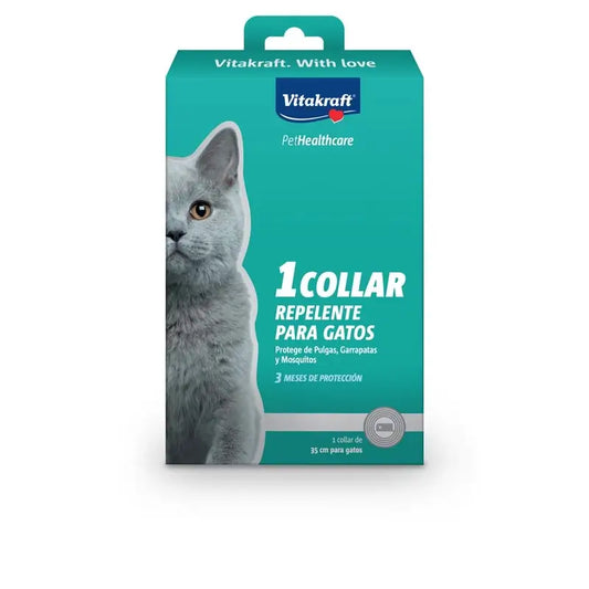 Collier biocide pour chat Vitakraft, 1 unité