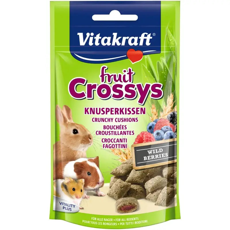 Vitakraft Fruit Crossy pour cochons d'Inde, 9 x 50 grammes