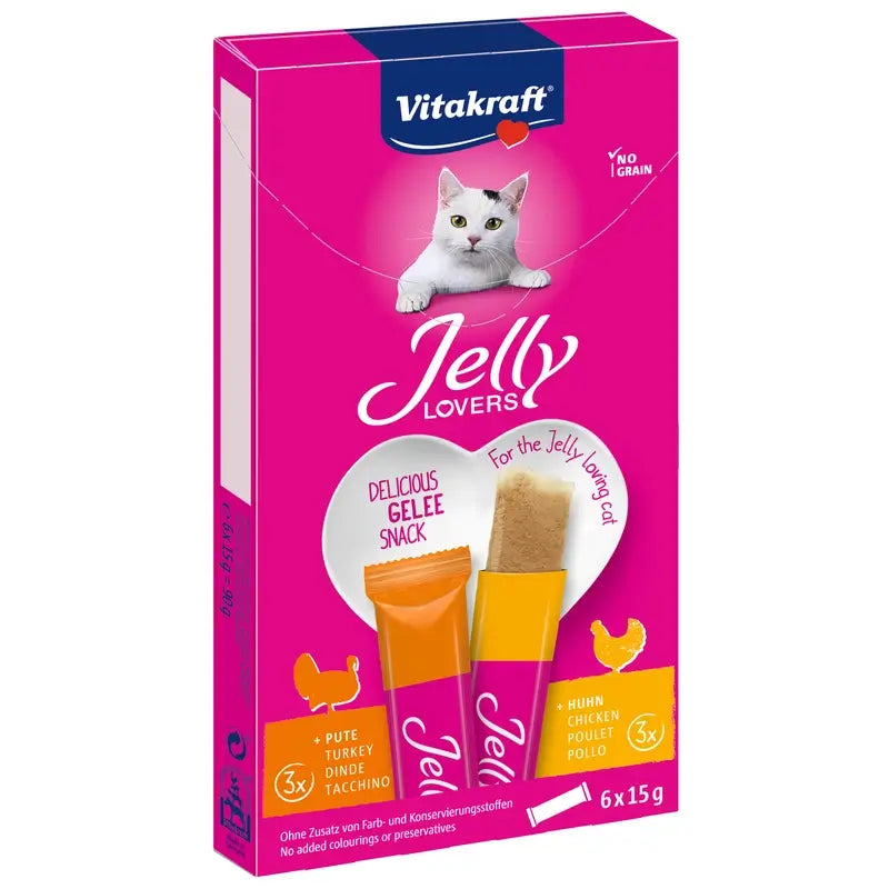 Vitakraft Jelly Lovers Poulet et dinde 15 grammes