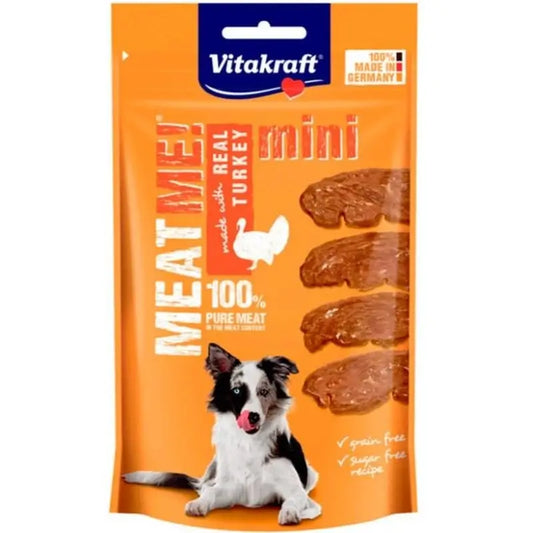 Vitakraft Meat Me Dinde Mini 8 x 60 grammes