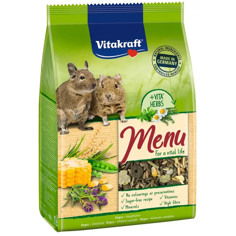 Vitakraft Menu Premium Vital Degus 5 x 600 grammes
