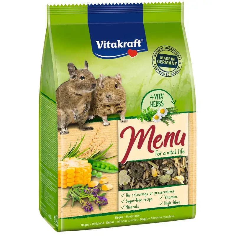 Vitakraft Menu Premium Vital Degus 5 x 600 grammes