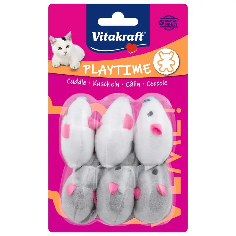 Vitakraft Souris en peluche « Cats For You », 1 unité