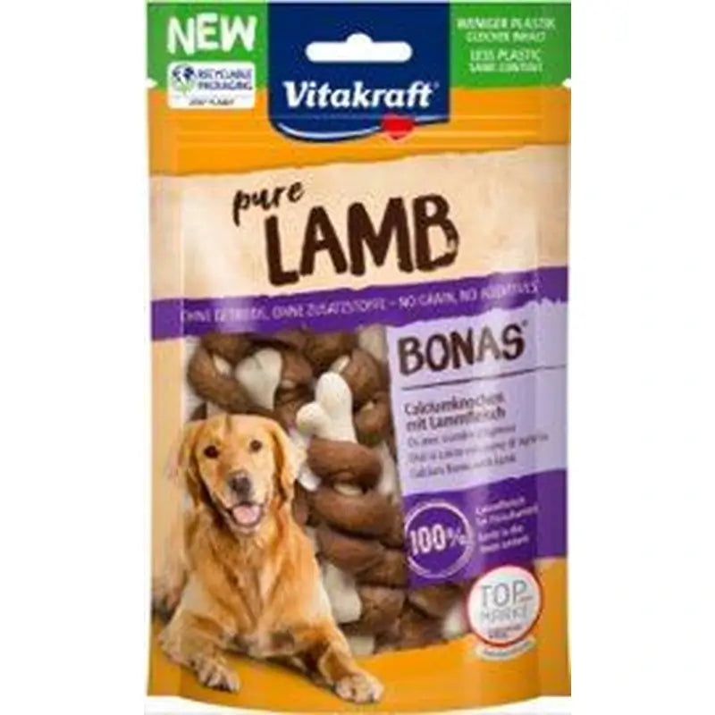 Vitakraft Snack Os d'agneau 8 x 80 grammes