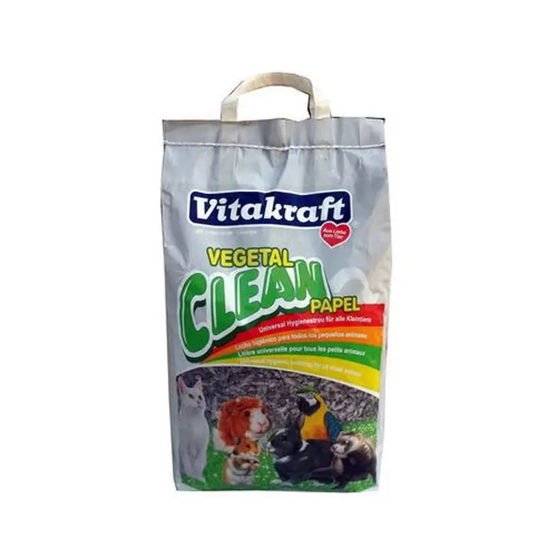 Vitakraft Vegetal Clean – Copeaux de papier, 10 litres, 1 unité
