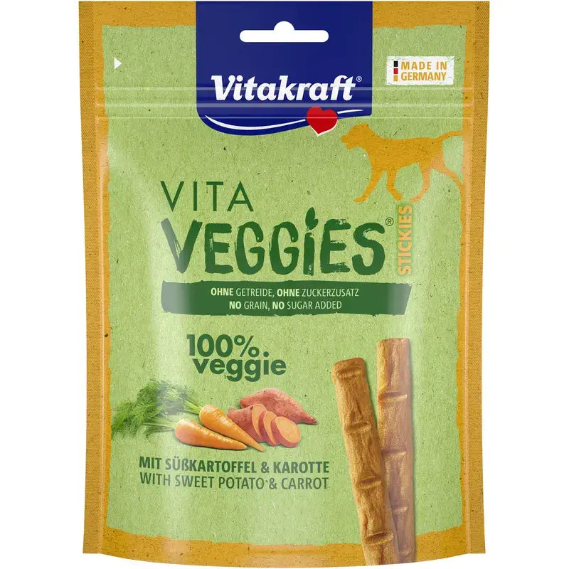 Vitakraft Veggies Dog Sticks Patate douce/Carotte 9 x 80 g