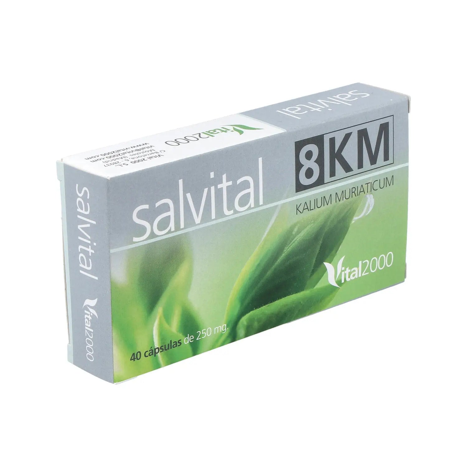 Vital 2000 Salvital Nº8 Km Kalium Muriaticum 40 Capsules