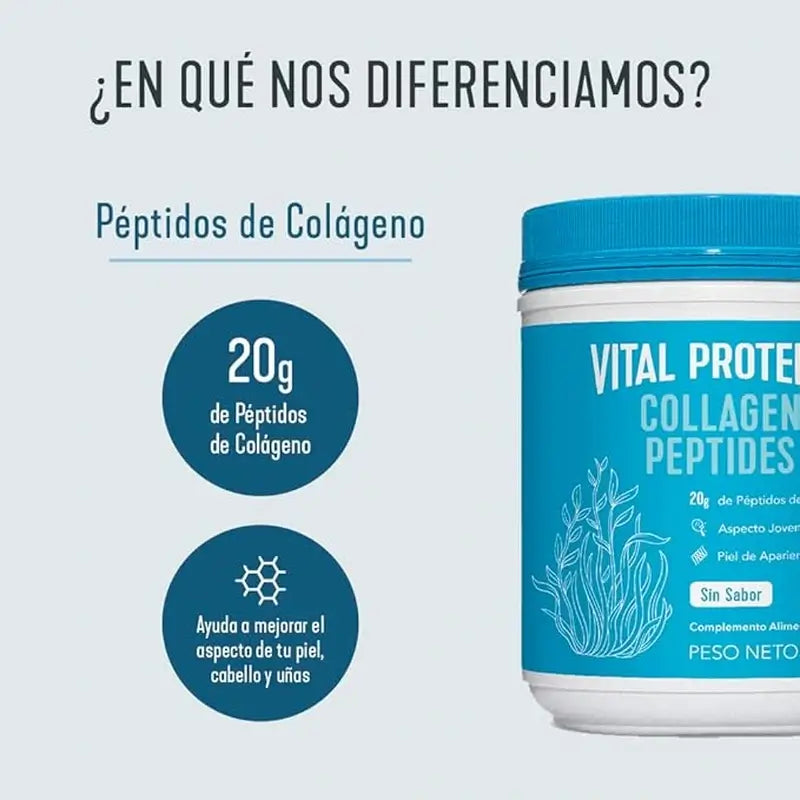 Vital Proteins Peptides de collagène, paquet de 4 x 567 g
