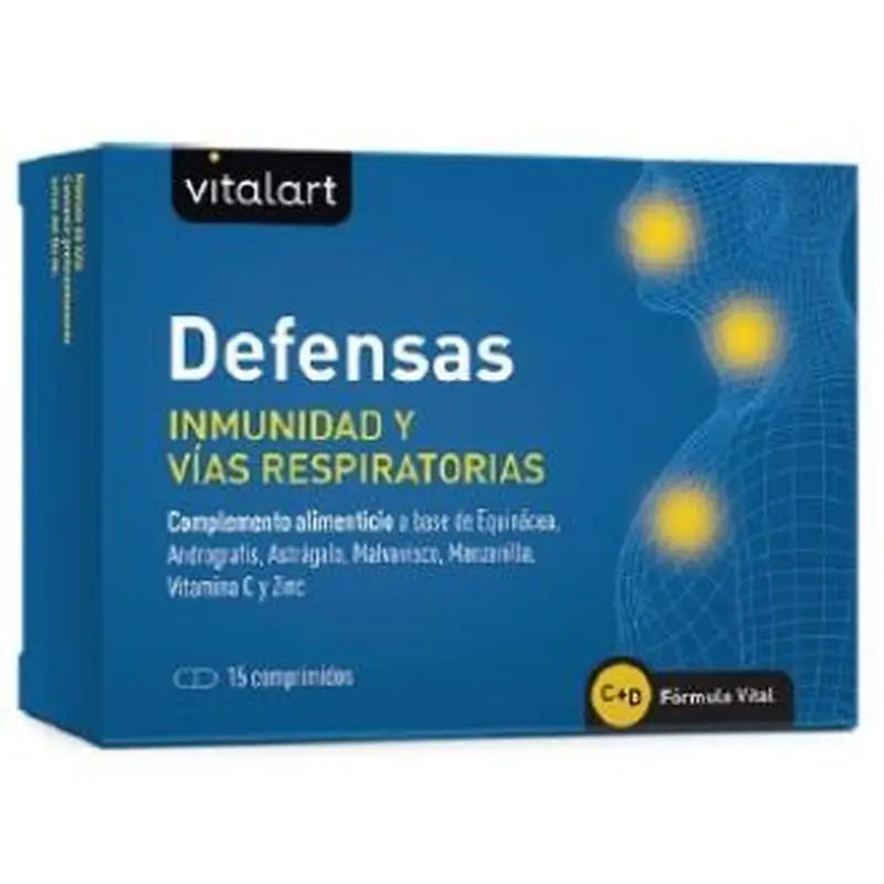Vitalart Defensas Immunity & Respiratory Tract 15Comp.