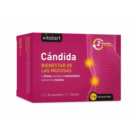 Vitalart Vitalart Candida , 30 tablets + 30 pearls