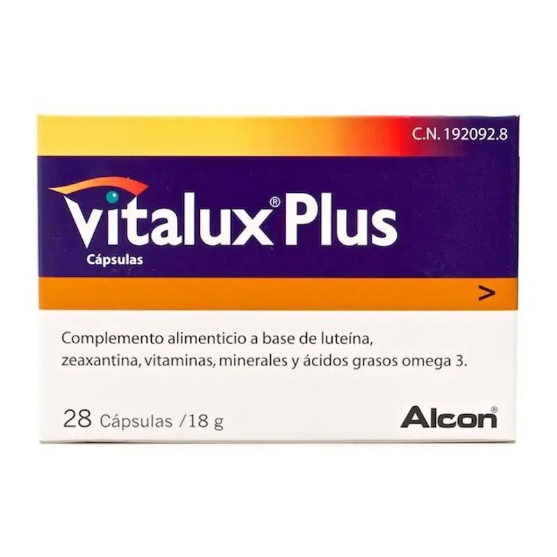 Vitalux Plus 28 Capsules
