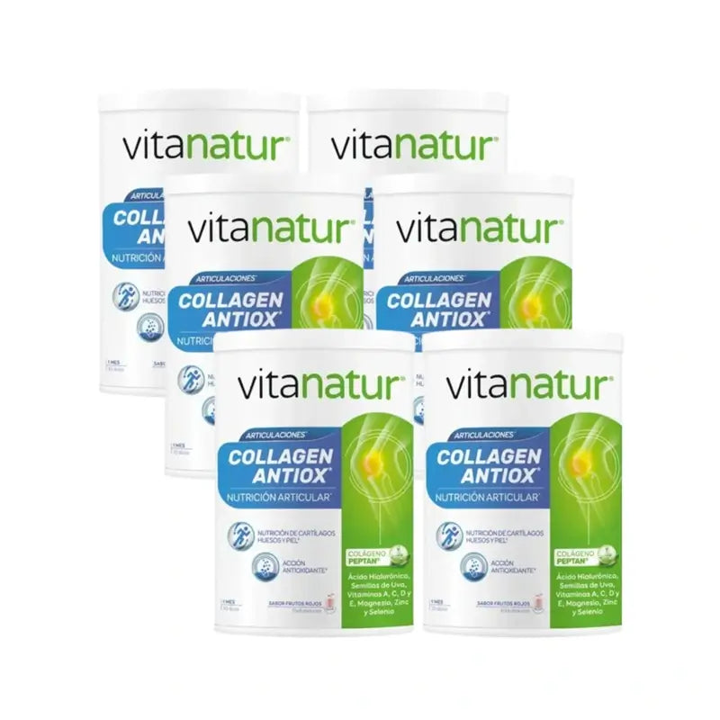 Vitanatur Collagen Antiox Plus, paquet de 3, 2X360 Gr