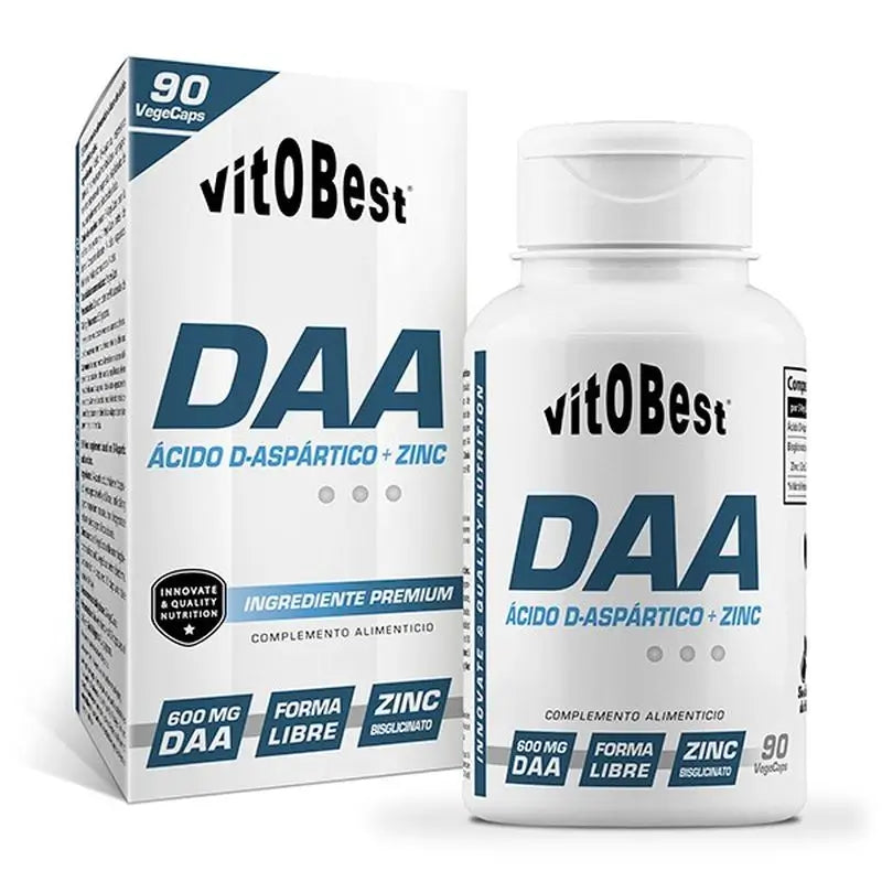 Vit.O.Best Daa (D-Aspartic Acid + Zinc) , 90 capsules