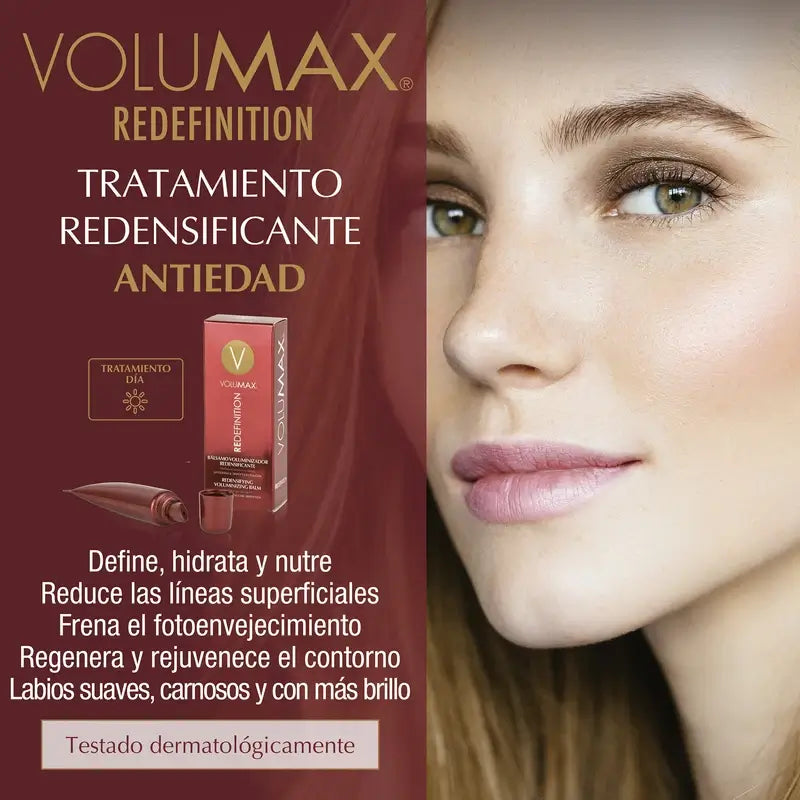 Baume à lèvres Volumax Redefinition Anti-Rides Volumisant Réparateur 15Ml