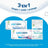 Waterwipes Lingettes biodégradables pour bébés 4x60, 240 pcs.