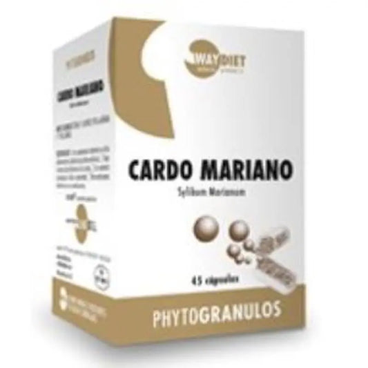 Waydiet Natural Products Milk Thistle Phytogranules 45Caps.