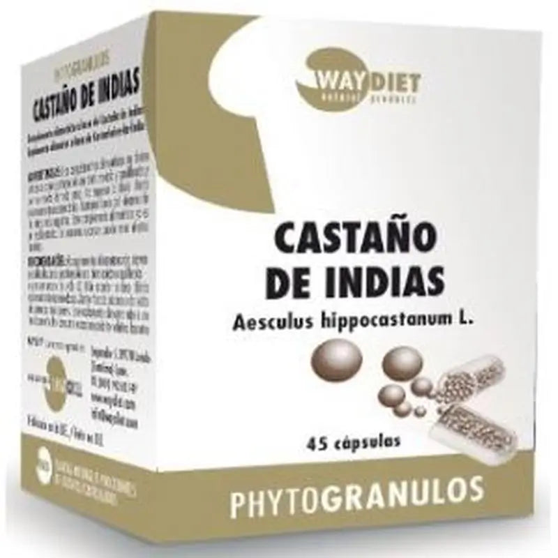 Waydiet Natural Products Horse Chestnut Phytogranules 45Caps.