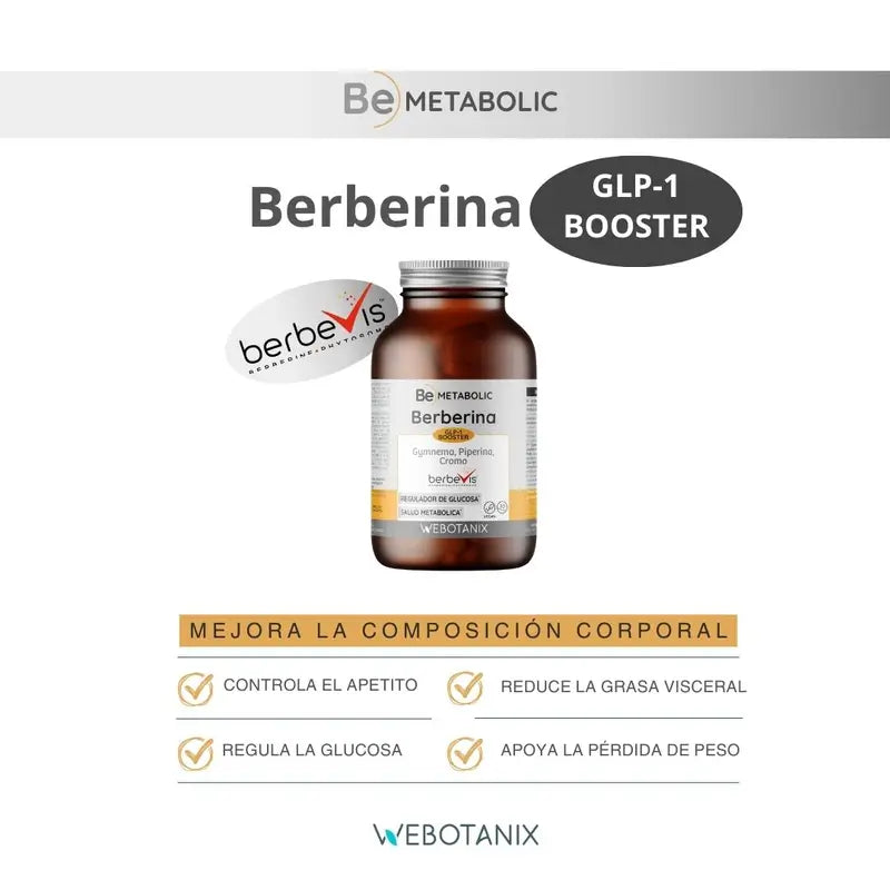 Webotanix Berberine Bemetabolic, 60 gélules