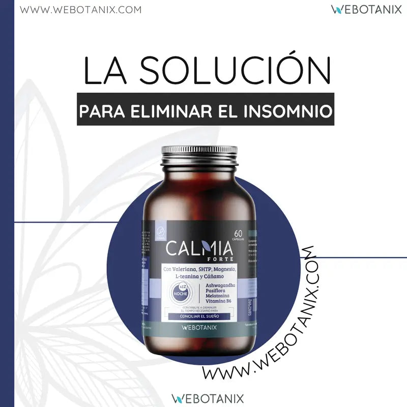 Webotanix Calmia Nuit Forte, 60 gélules
