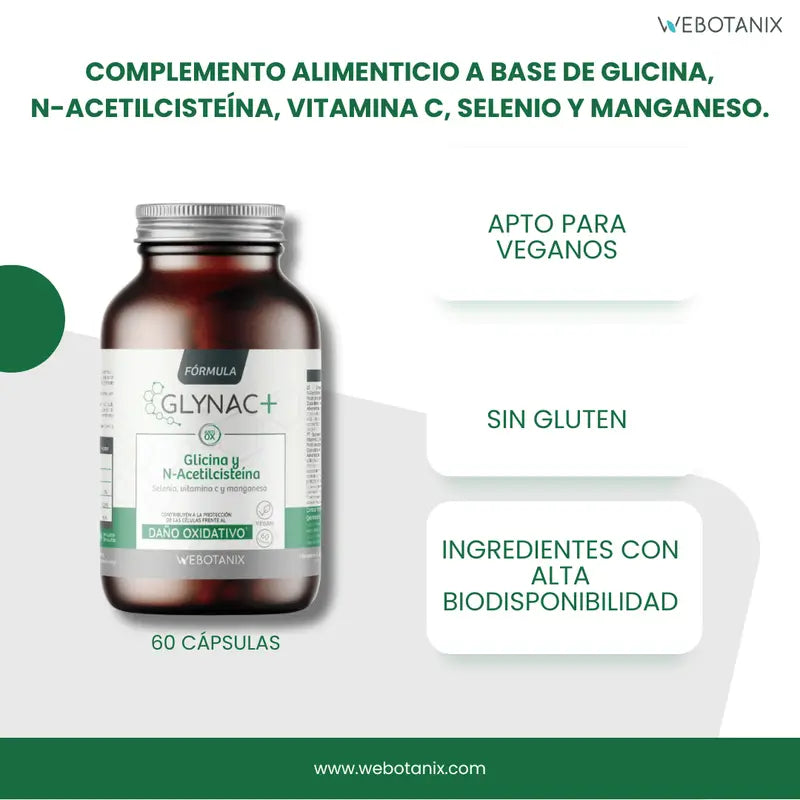 Webotanix Glynac Formula, 60 gélules