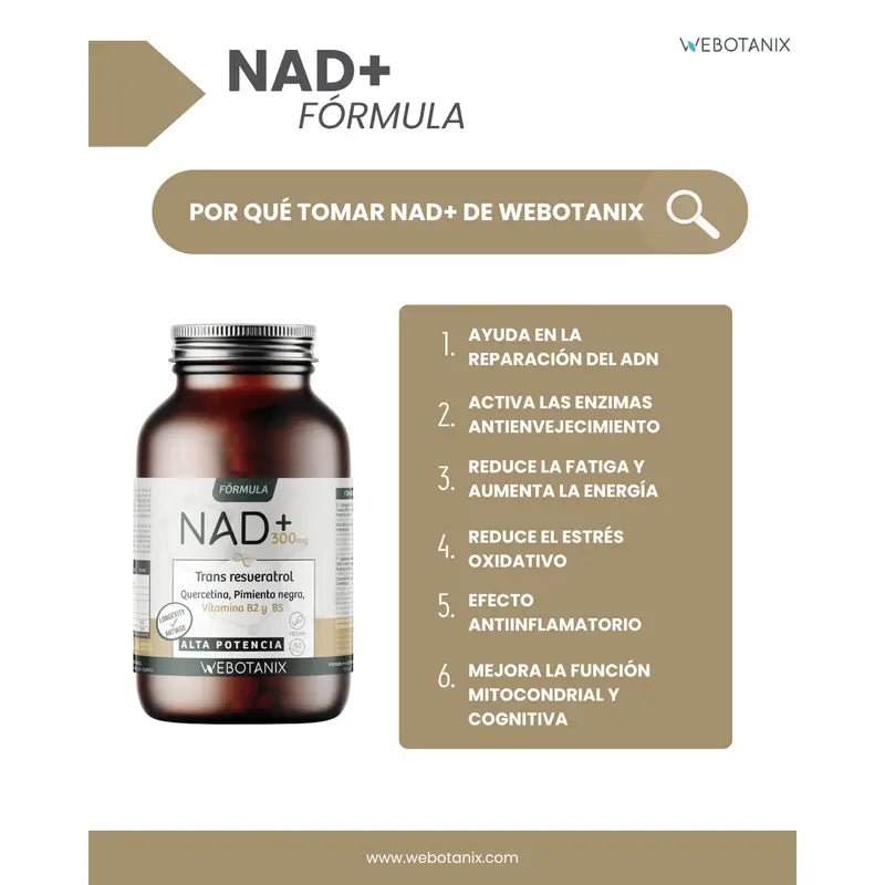 Webotanix Formule Na+Resvératrol, 60 gélules